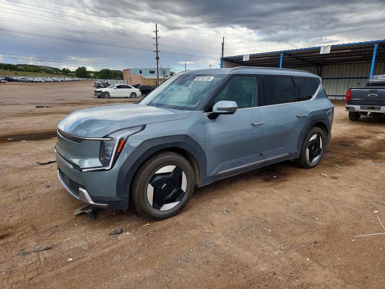 2024 KIA EV9 — Front 3/4