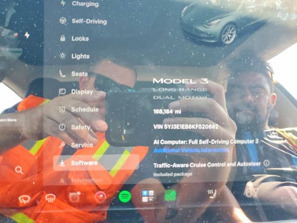 2019 TESLA MODEL 3 — ODOM