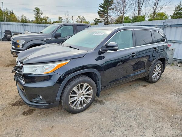 2015 TOYOTA HIGHLANDER Base/Hybrid — Front 3/4