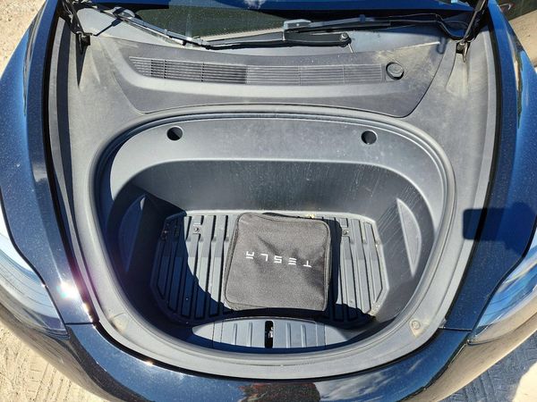 2023 TESLA MODEL 3 — Engine bay