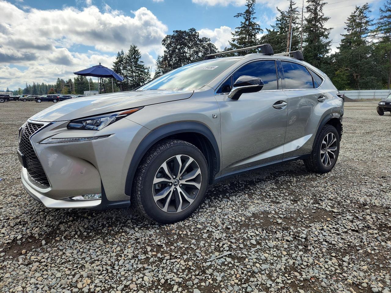 2017 LEXUS NX 200T 200t Luxury — Front 3/4