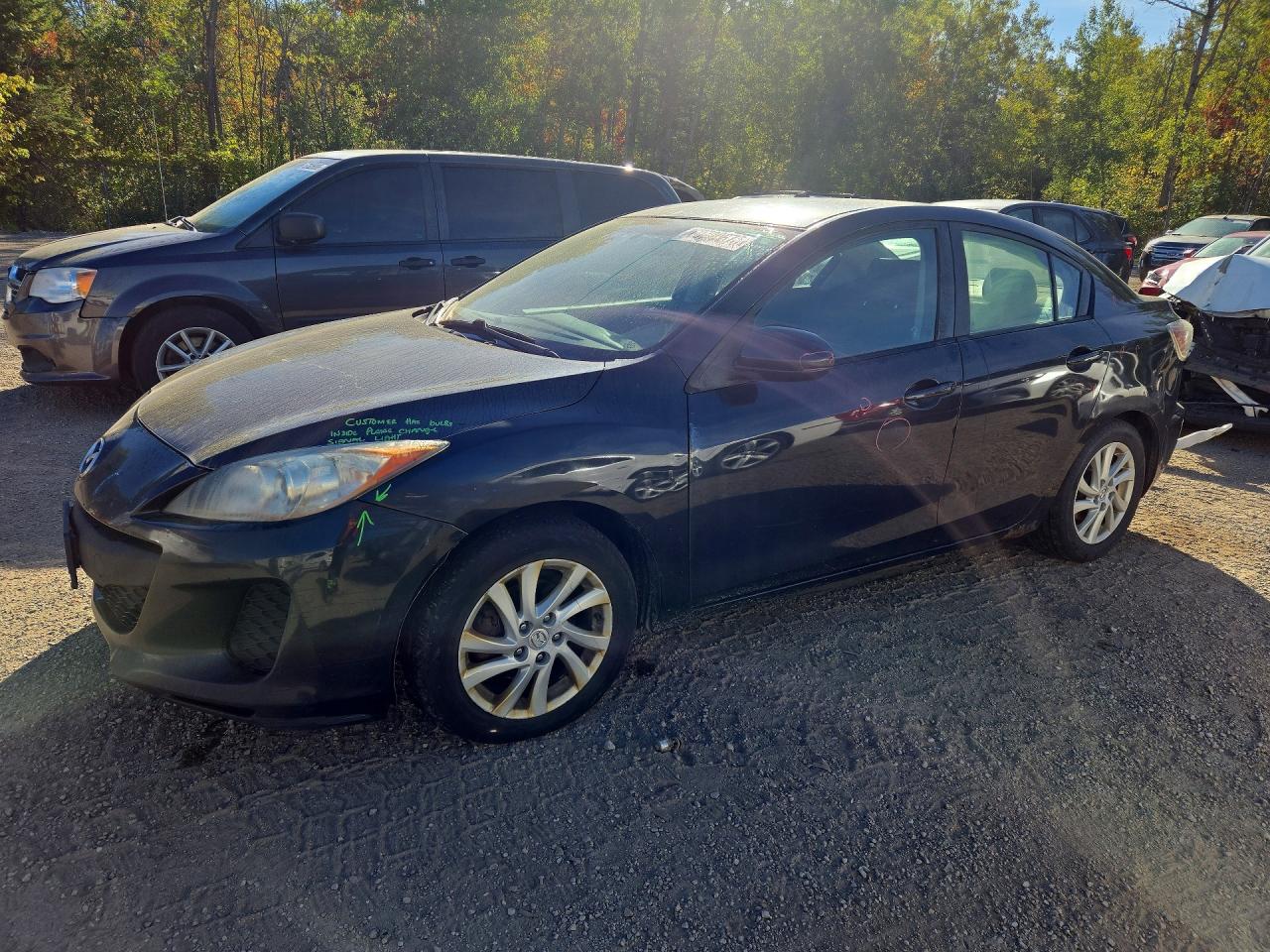 2012 MAZDA 3 Sport/GX — Front 3/4