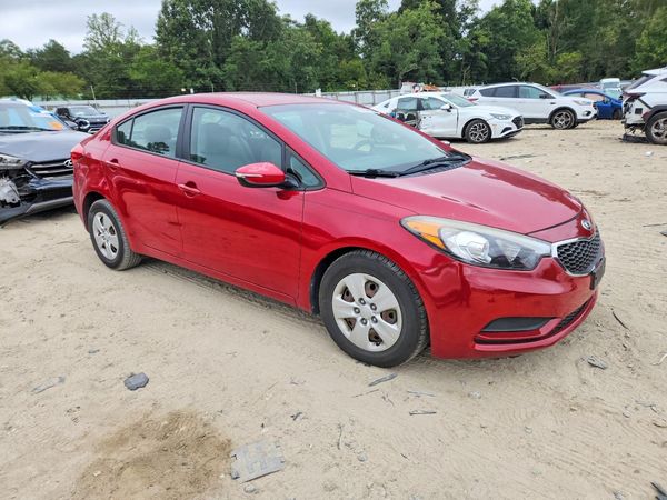 2016 KIA FORTE — Passenger 3/4
