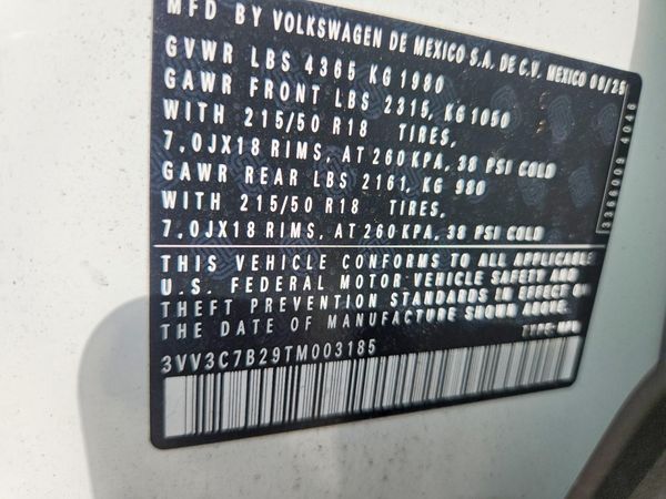 2026 VOLKSWAGEN TAOS SE Black — VINS
