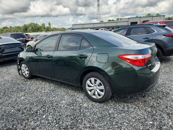 2015 TOYOTA COROLLA L/LE — DSRA