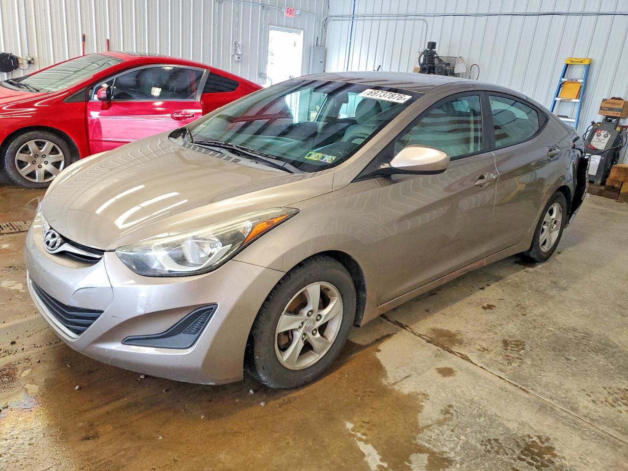 2014 HYUNDAI ELANTRA GLS(Middle) — Front 3/4