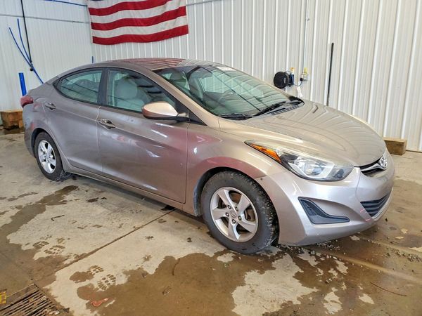 2014 HYUNDAI ELANTRA GLS(Middle) — Passenger 3/4