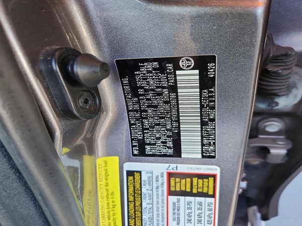 2017 TOYOTA CAMRY LE/SE/XLE/XSE — VINS