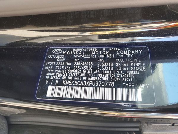 2023 HYUNDAI KONA — VINS