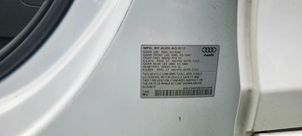 2013 AUDI Q7 Premium