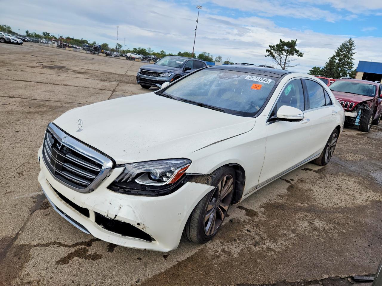 2018 MERCEDES-BENZ S-CLASS S450 4MATIC — Front 3/4
