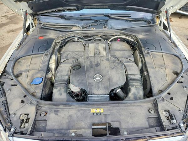 2018 MERCEDES-BENZ S-CLASS S450 4MATIC — Engine bay