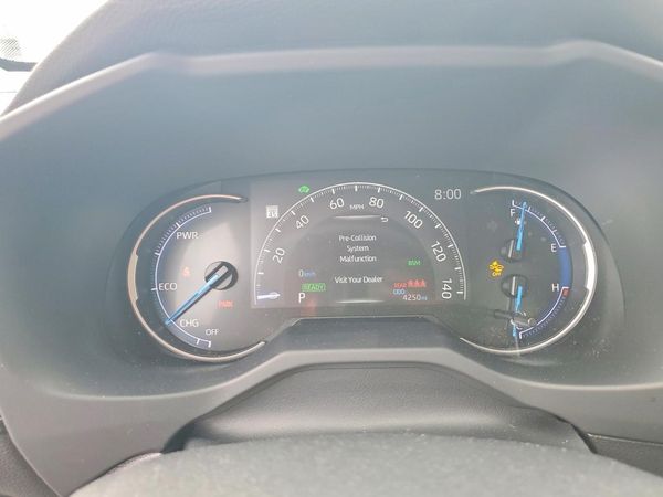 2025 TOYOTA RAV4 LE — ODOM