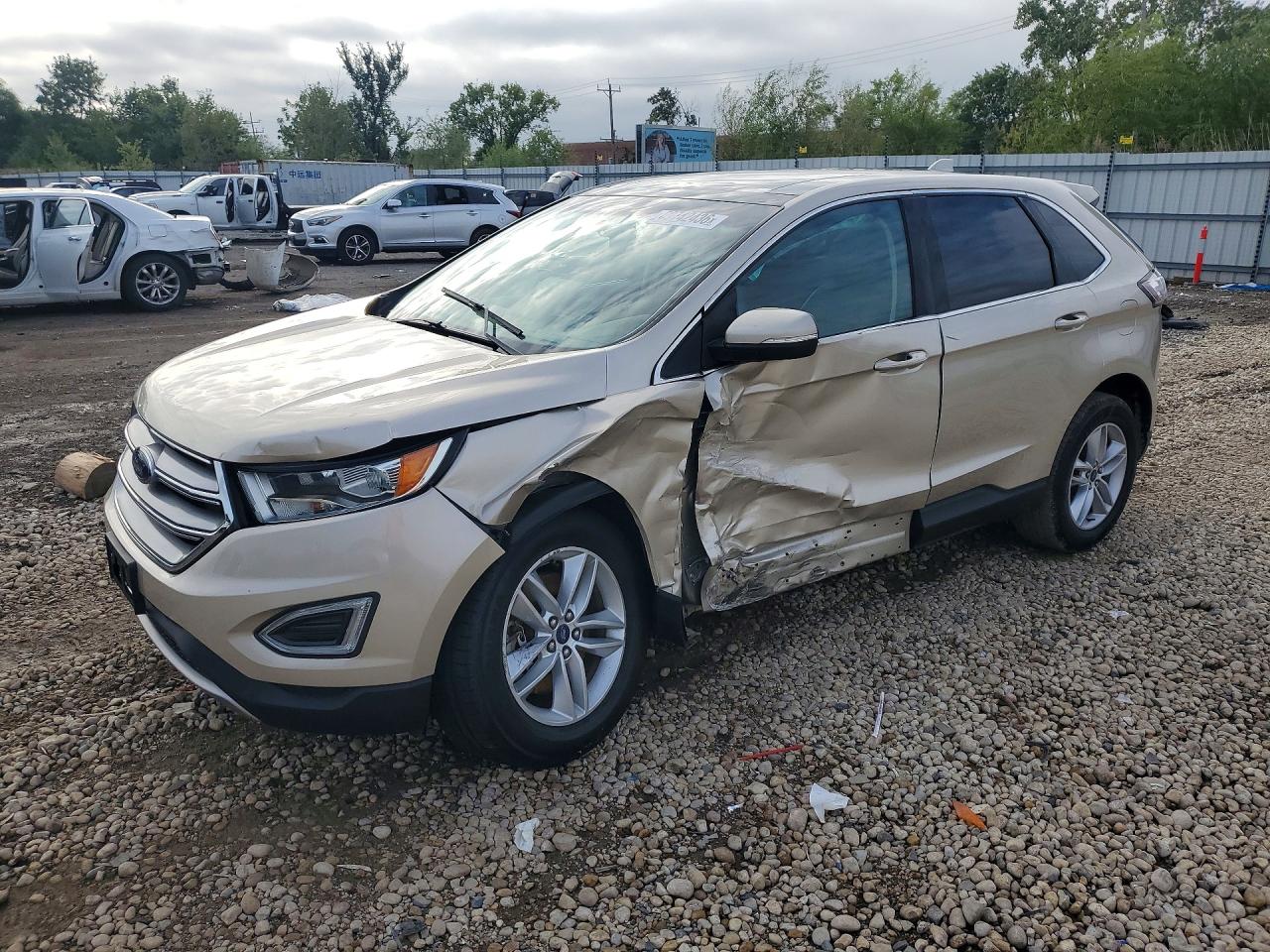 2017 FORD EDGE — Front 3/4