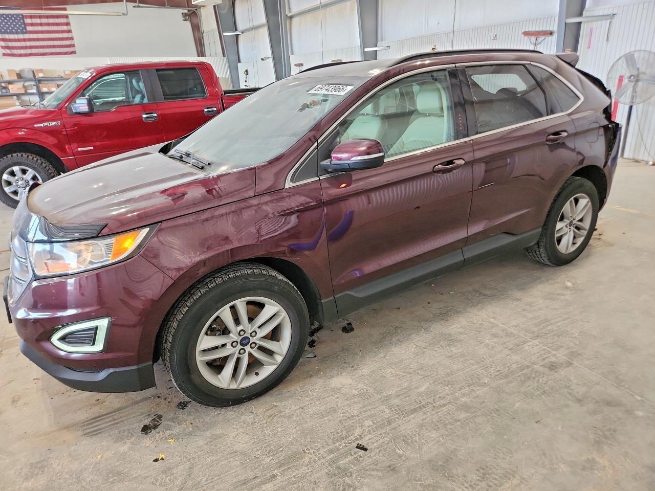 2018 FORD EDGE SEL — Front 3/4