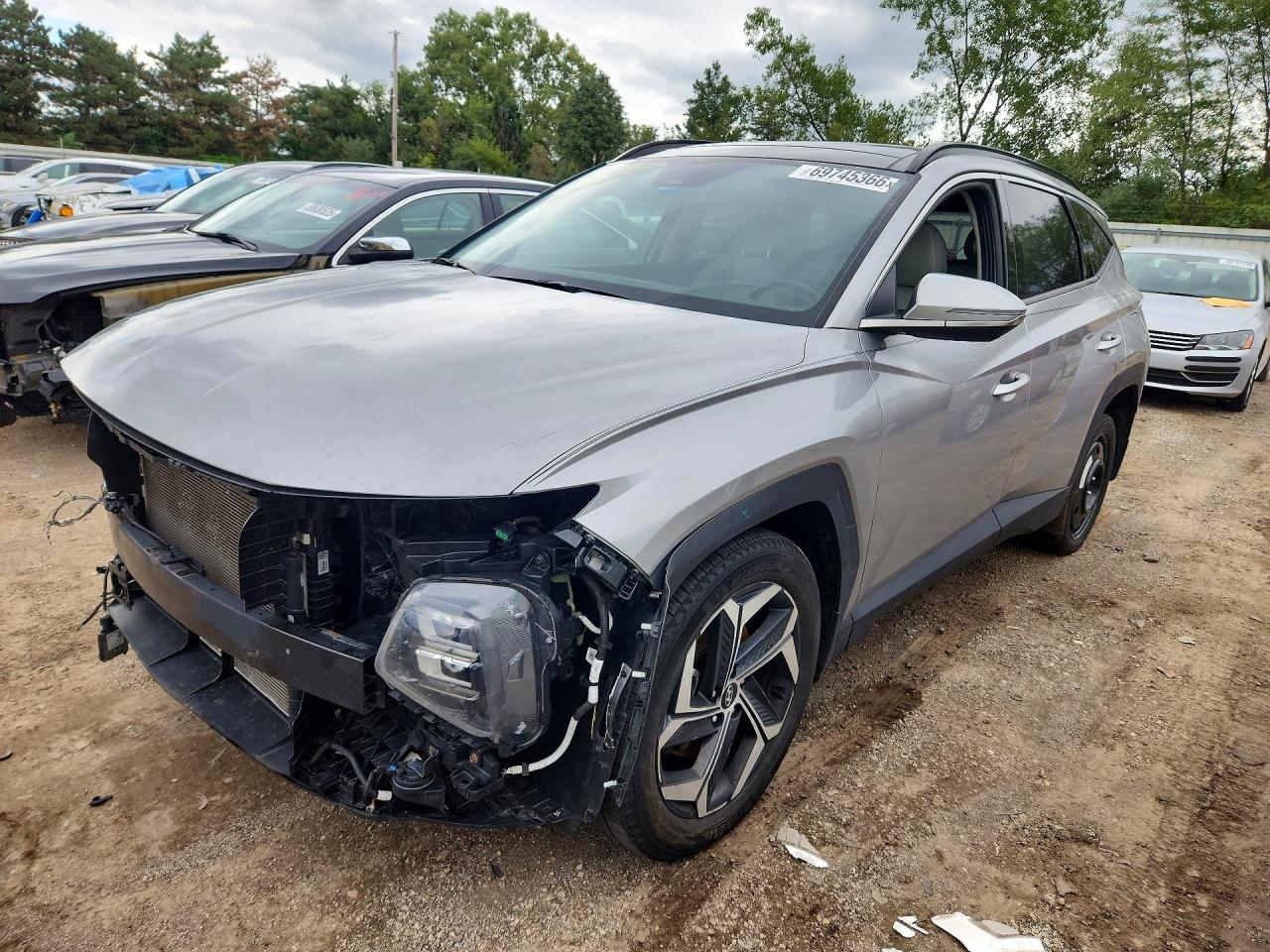 2022 HYUNDAI TUCSON Limited — Front 3/4