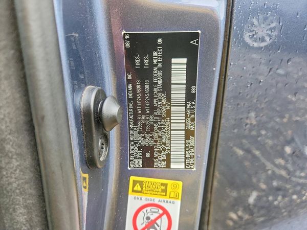 2016 TOYOTA HIGHLANDER Base/Hybrid — VINS