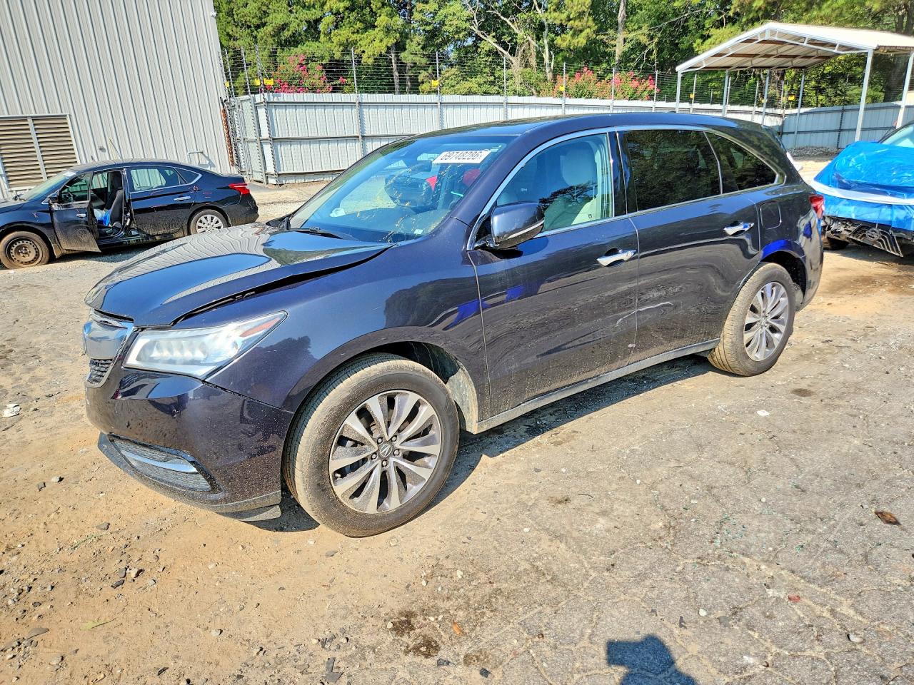2016 ACURA MDX Tech — Front 3/4