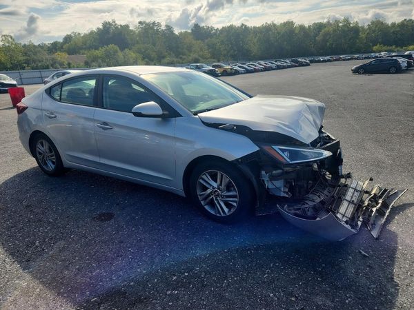 2020 HYUNDAI ELANTRA — Passenger 3/4