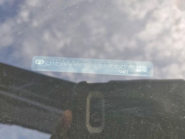 2022 TOYOTA VENZA — VINP