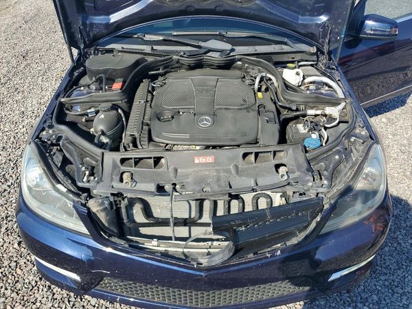 2013 MERCEDES-BENZ C C300 — Engine bay