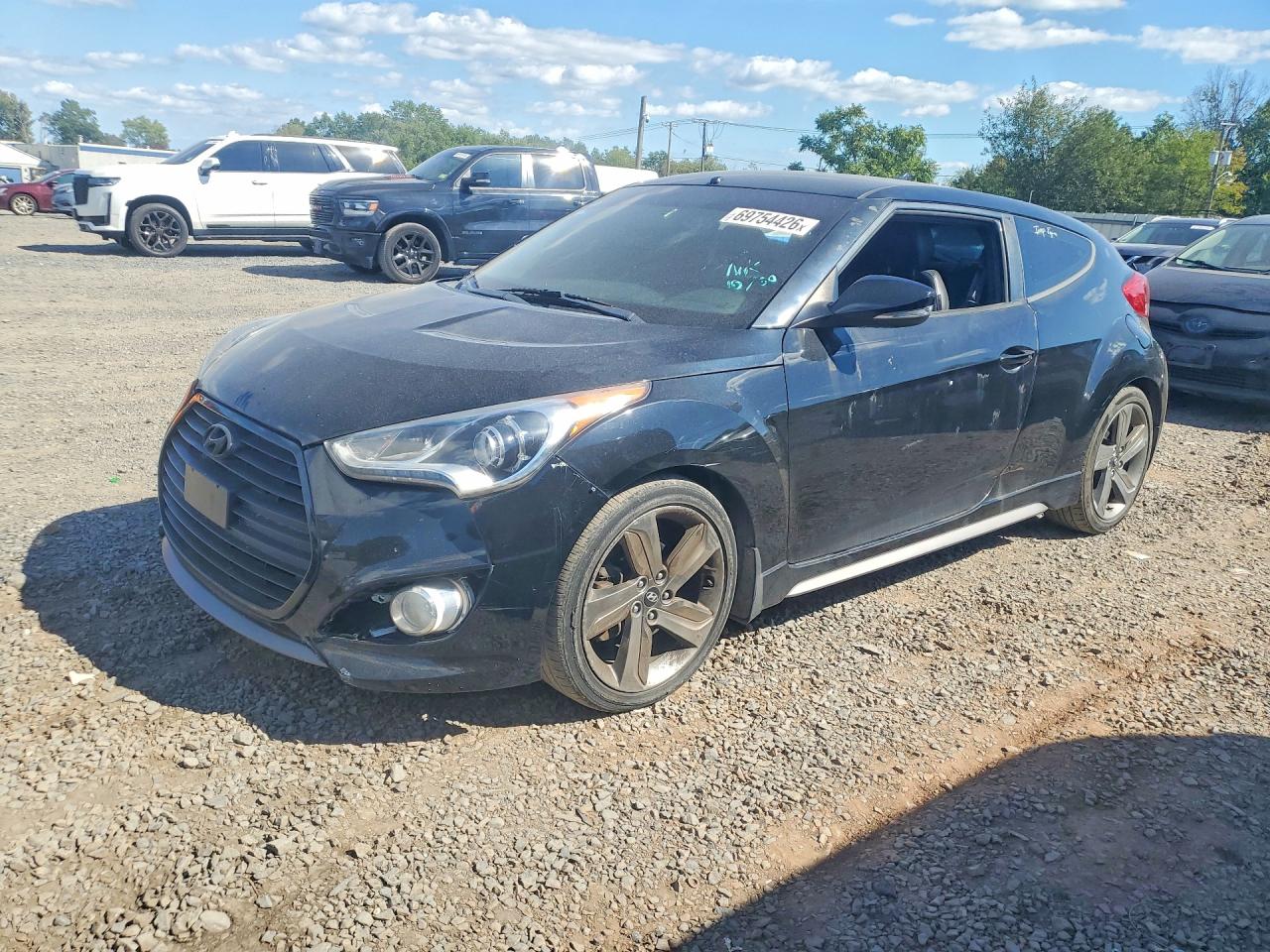 2015 HYUNDAI VELOSTER GLS(Middle) — Front 3/4