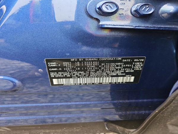 2026 SUBARU FORESTER Premium — VINS