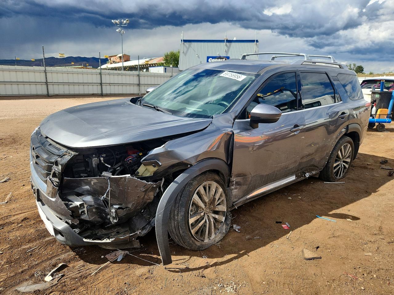 2025 NISSAN PATHFINDER Platinum — Front 3/4