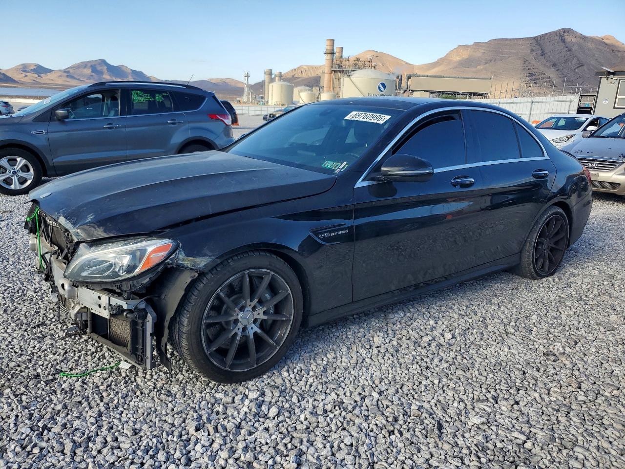 2017 MERCEDES-BENZ C CLASS — Front 3/4