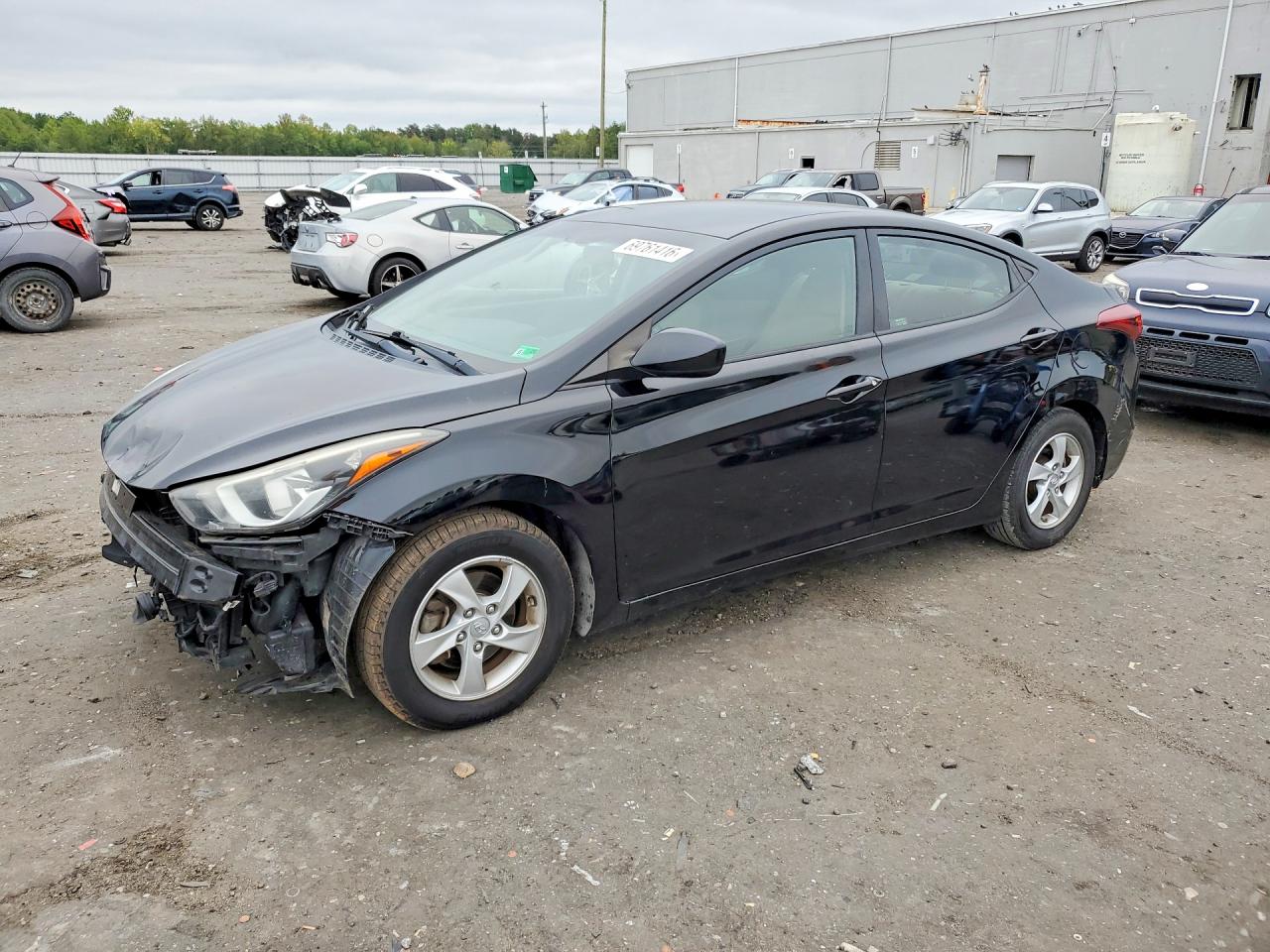 2014 HYUNDAI ELANTRA GLS (Middle) — Front 3/4