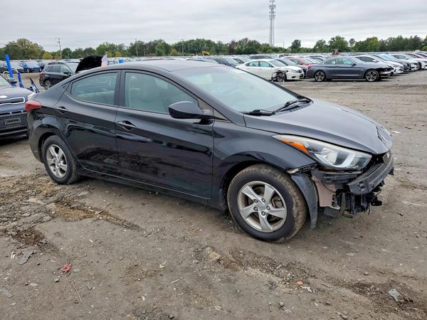 2014 HYUNDAI ELANTRA GLS (Middle) — Passenger 3/4