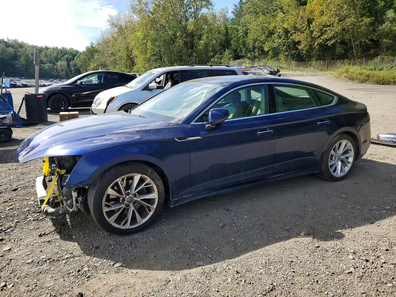 2021 AUDI A5 quattro — Front 3/4