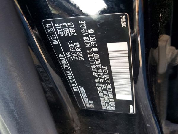 2012 VOLVO S60 — VINS