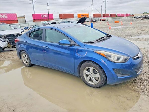 2015 HYUNDAI ELANTRA GLS(Middle) — Passenger 3/4