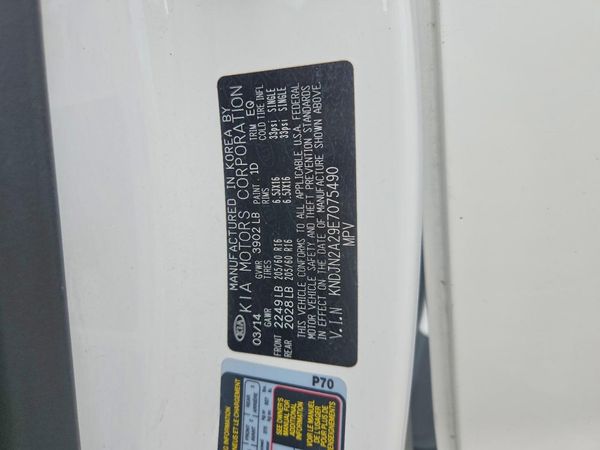 2014 KIA SOUL GL(BASE) — VINS
