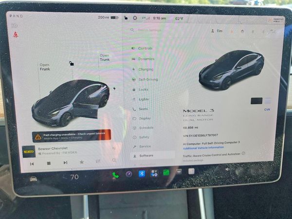2020 TESLA MODEL 3 — ODOM