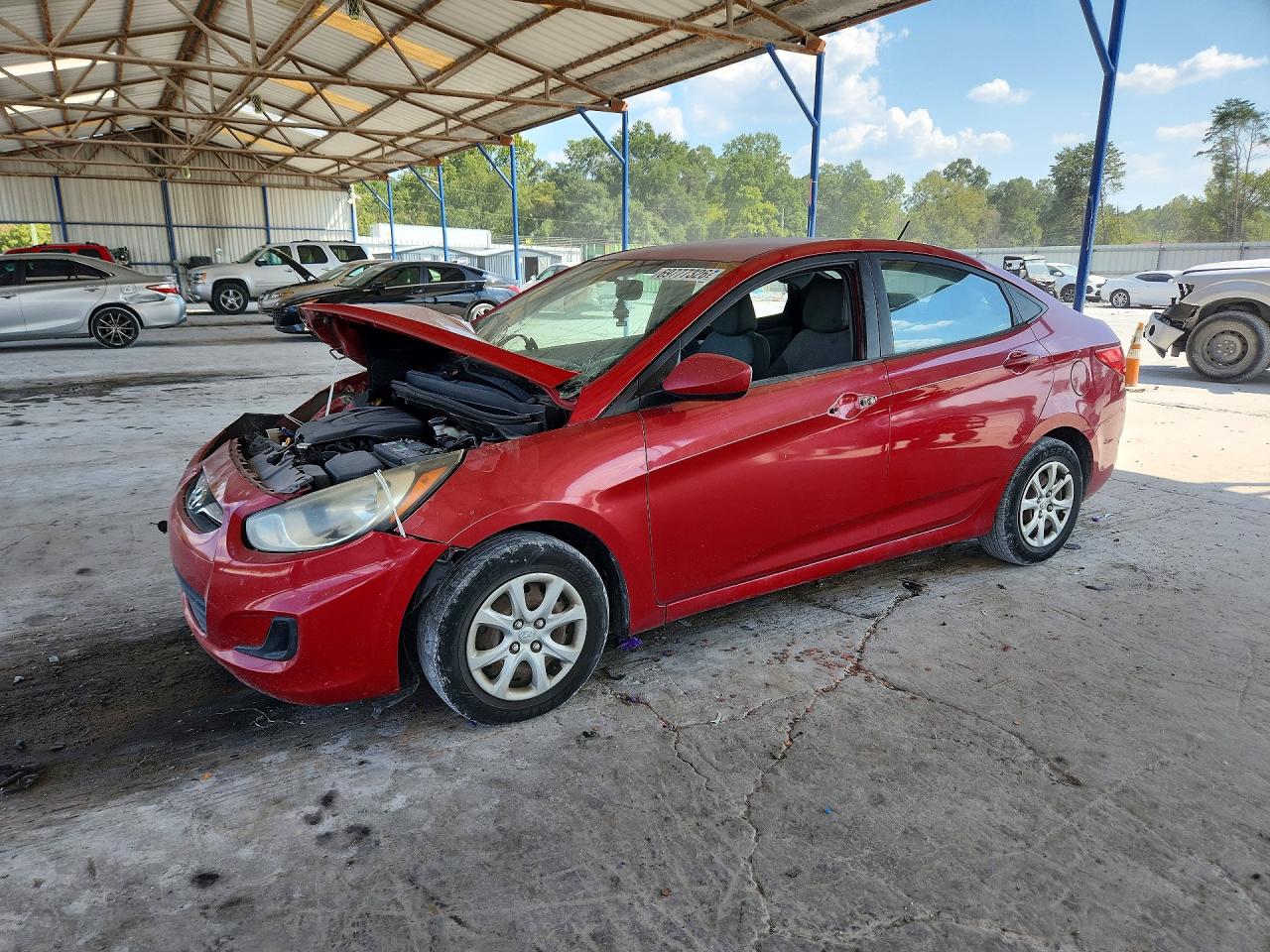 2012 HYUNDAI ACCENT — Front 3/4