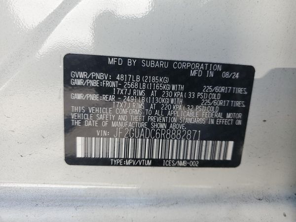 2024 SUBARU CROSSTREK Premium