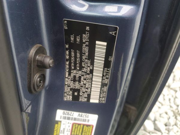 2014 TOYOTA SIENNA — VINS