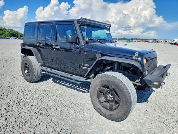 2016 JEEP WRANGLER UNLIMITED — Passenger 3/4