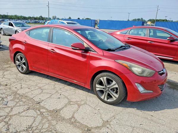2014 HYUNDAI ELANTRA GLS (Middle) — Passenger 3/4