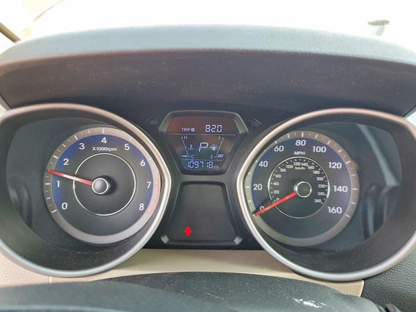 2014 HYUNDAI ELANTRA GLS (Middle) — ODOM
