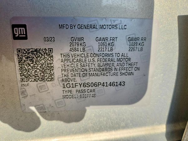 2023 CHEVROLET BOLT LT — VINS