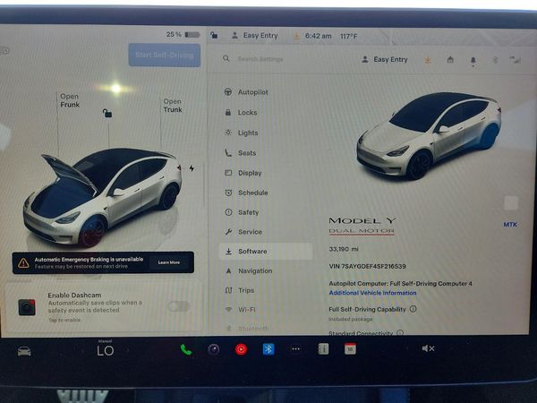 2025 TESLA MODEL Y — ODOM