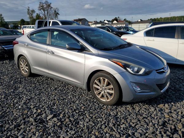 2015 HYUNDAI ELANTRA GLS(Middle) — Passenger 3/4