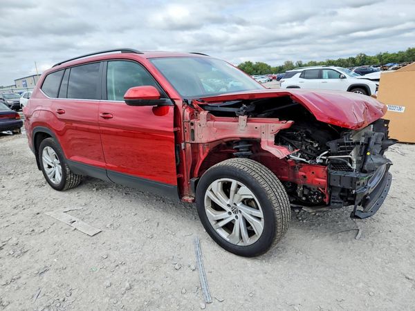 2021 VOLKSWAGEN ATLAS 4Motion SE w/ Tech — Passenger 3/4