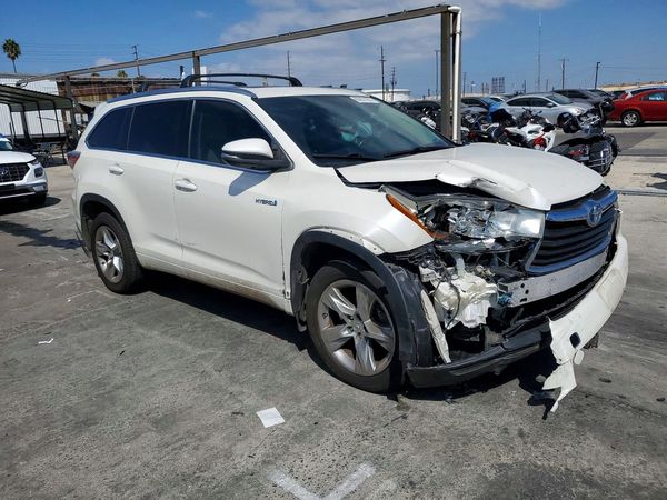 2014 TOYOTA HIGHLANDER Base/Hybrid — Passenger 3/4