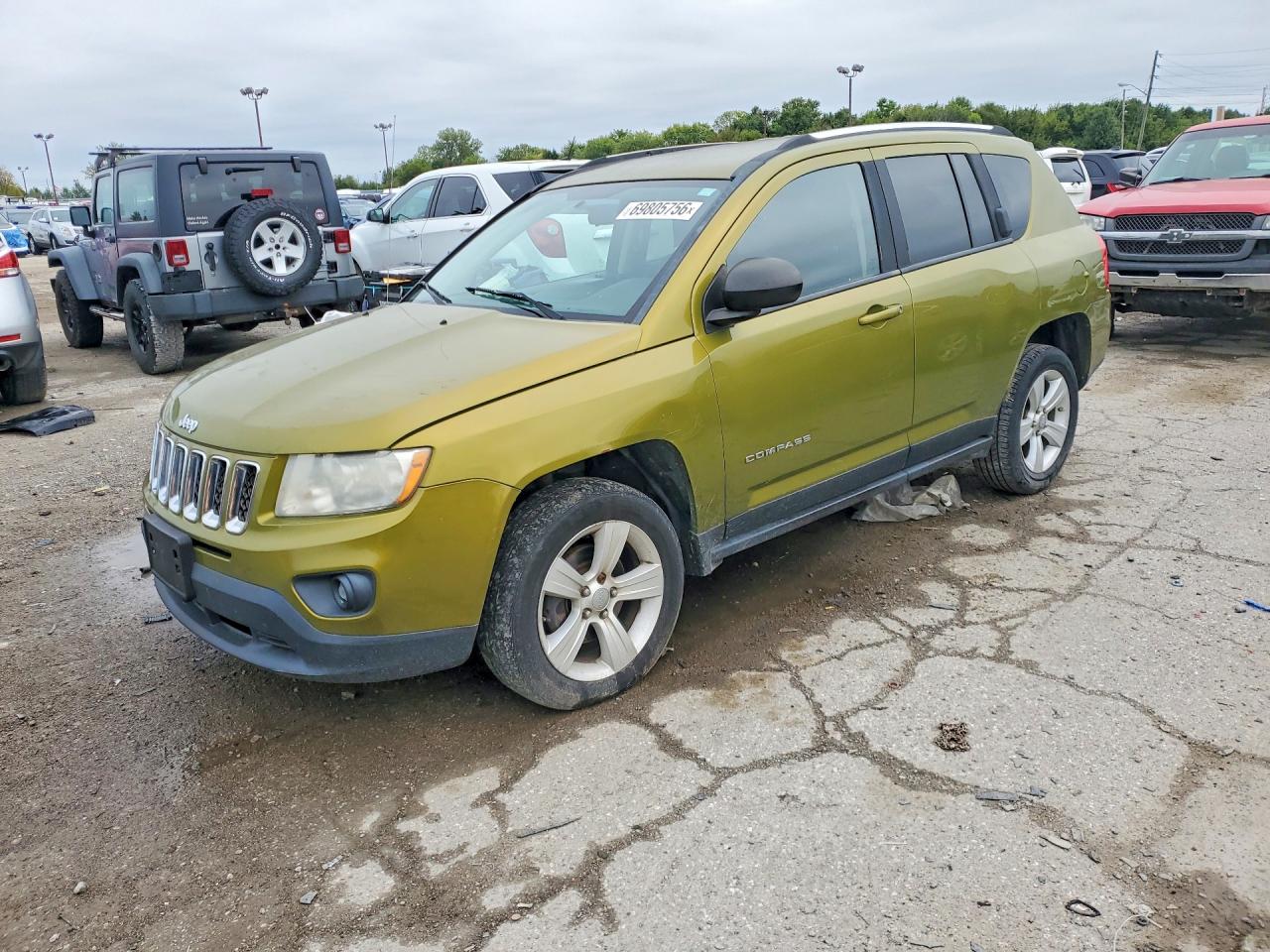2012 JEEP COMPASS Latitude — Front 3/4