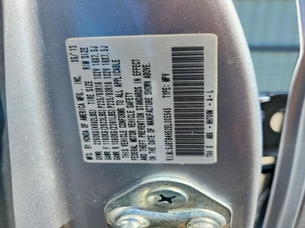 2014 ACURA RDX Technology Package — VINS