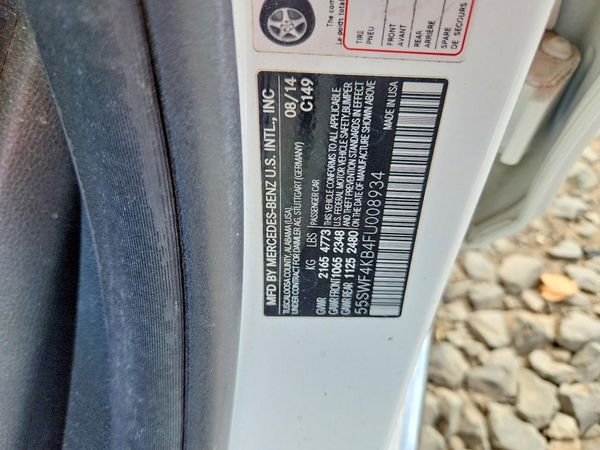 2015 MERCEDES-BENZ C 4-MATIC — VINS